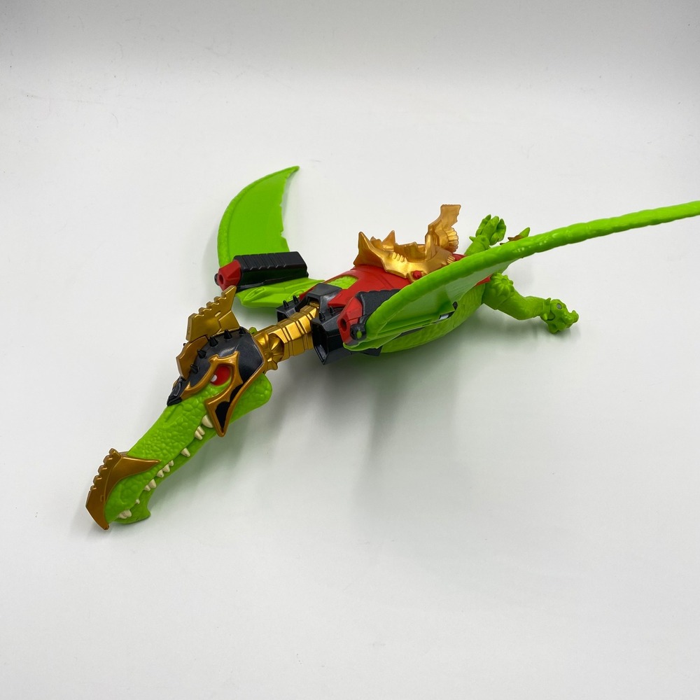 Treasure X Dino Gold Pterodactyl‎  Replacement Toy Green Dinosaur